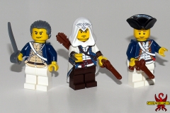 AC3: Connor Kenway and Soldiers