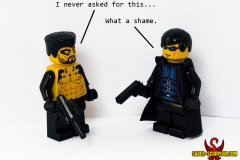 LEGO Deus Ex: Adam Jensen and JC Denton