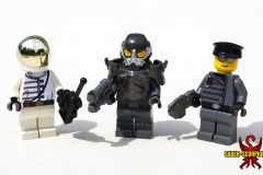 Fallout 3 Enclave Soldier, Scientist and Officer