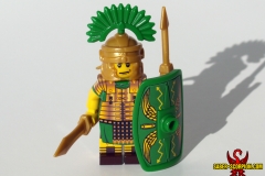 Roman Legionary Green and Gold