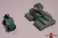 Micro-scale Warthog and Scorpion Tank