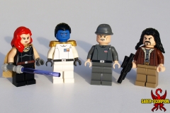 LEGO Star Wars: Mara Jade, Admiral Thrawn, Captain Pellaeon, and Talon Kaarde