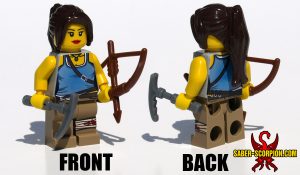 Minifigure: Female Adventurer Bow & Arrow