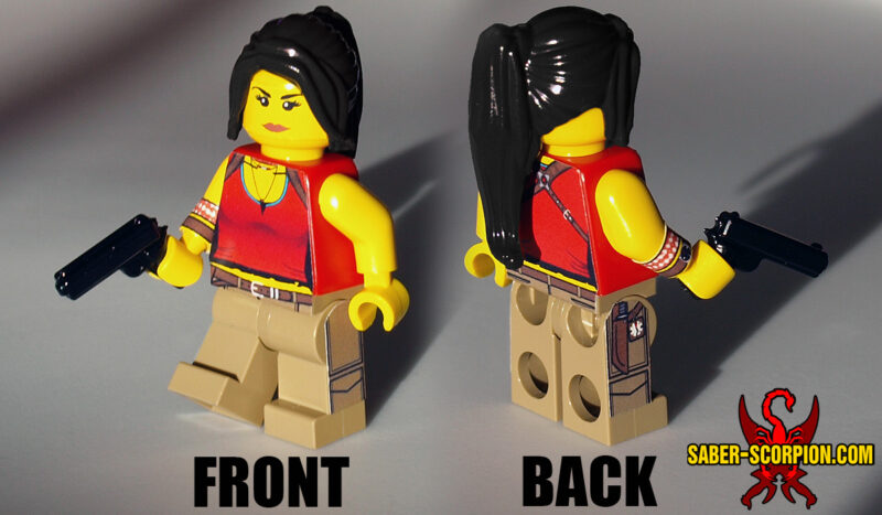 Uncharted Fortune Hunter Minifigure