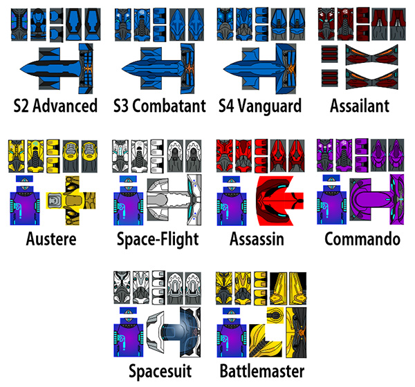 Sci-Fi Minifigure Stickers
