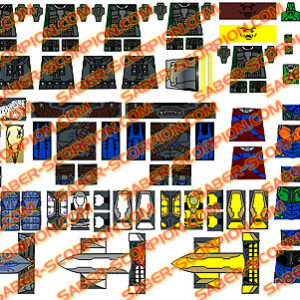 Sci-Fi Minifigure Stickers
