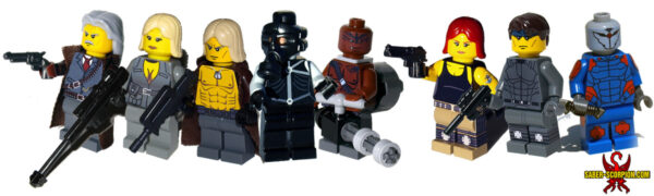 Custom LEGO Minifigure: Espionage Series 1