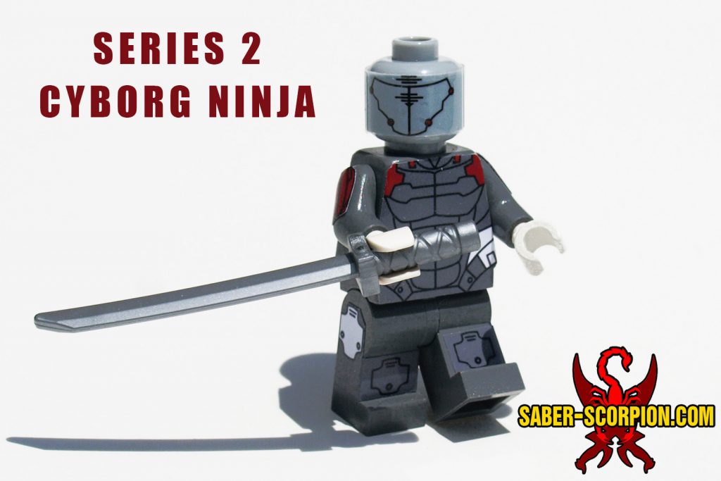 Series 2 Cyborg Ninja Custom LEGO Minifigure