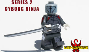 Series 2 Cyborg Ninja Custom LEGO Minifigure