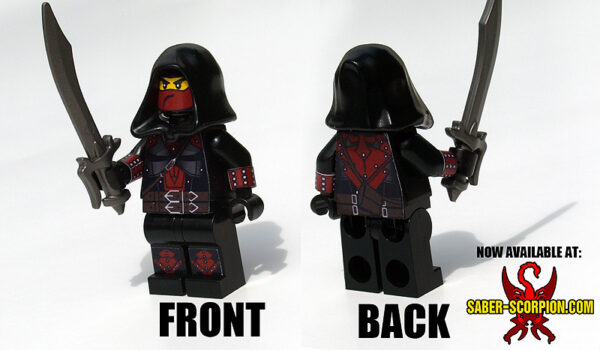 Custom LEGO Minifigure: Fantasy Assassin