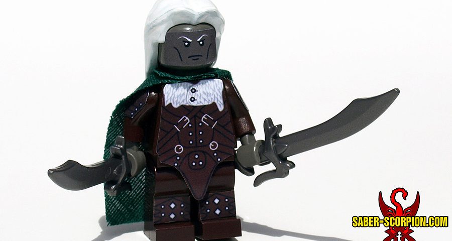 Custom LEGO Minifigure: Dark Elf Ranger