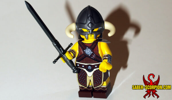 Fantasy Dragonborn Hero LEGO Minifigure