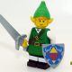 Custom LEGO Minifigure: Fantasy Elf Hero