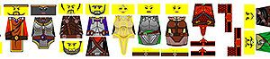 Custom LEGO Minifig Decals: Fantasy Heroes