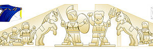 Custom LEGO Minifig Decals: Historic Greek & Roman