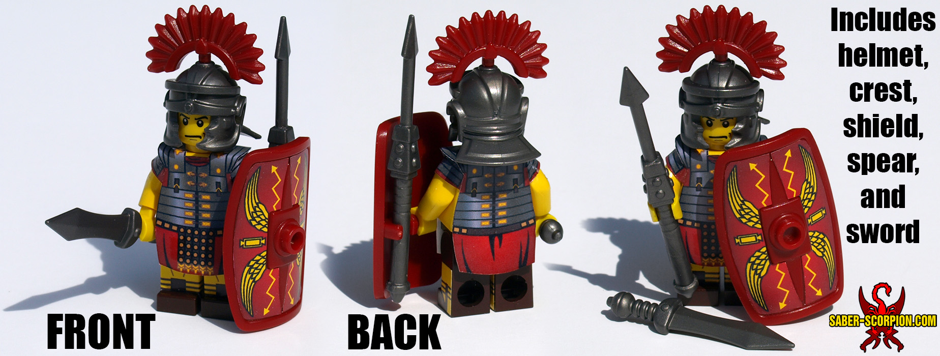 kompatibel Neue 21 Minifiguren Roman Legion Roman Legionnaire LEGO 