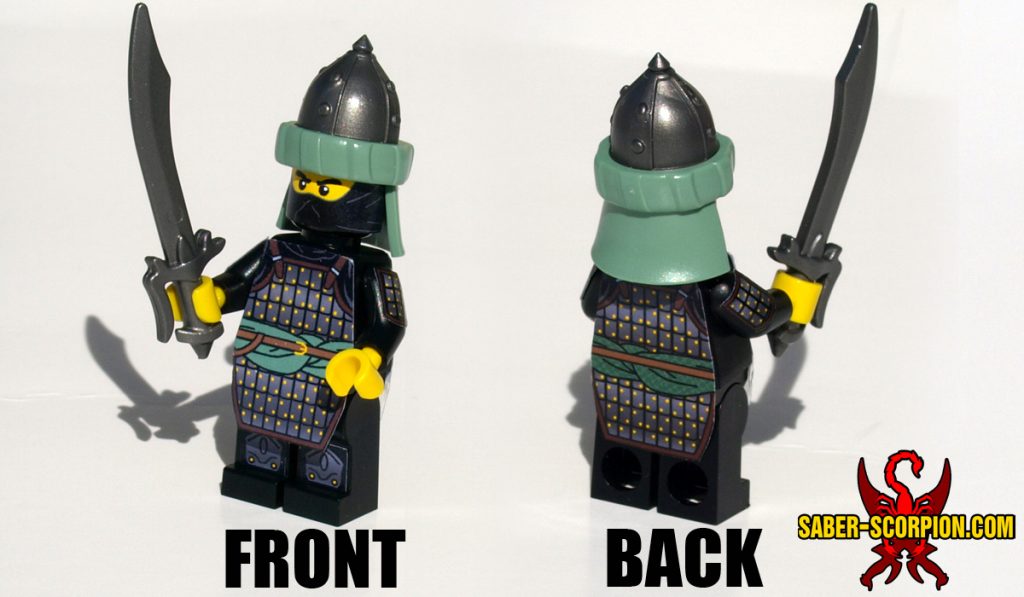 Custom LEGO Minifigure: Saracen Warrior