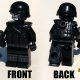 Custom LEGO Minifigure: Skull-Face Black Ops Soldier
