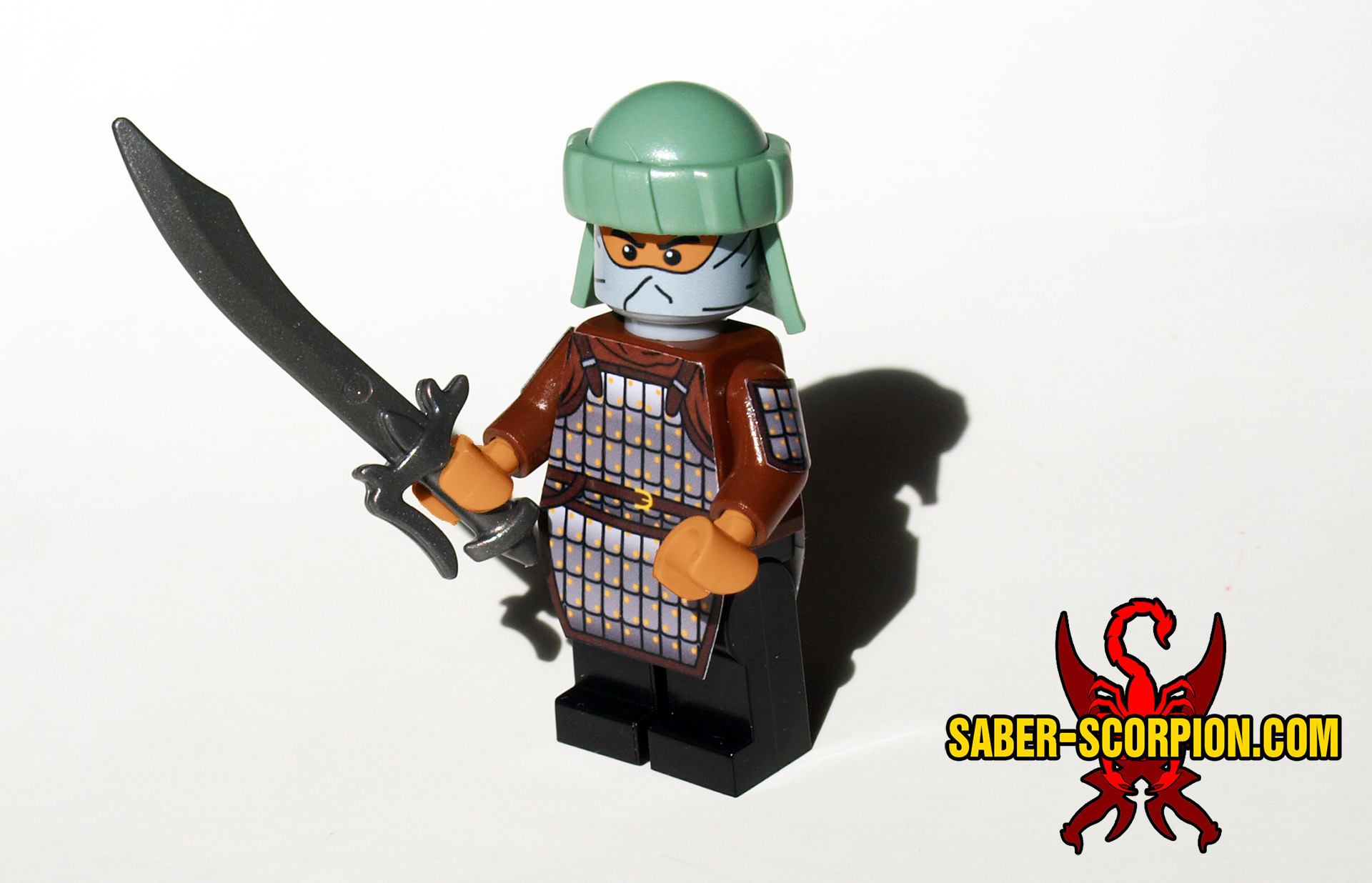 Minifig: Custom Saracen Warrior – Saber-Scorpion's Lair – Custom