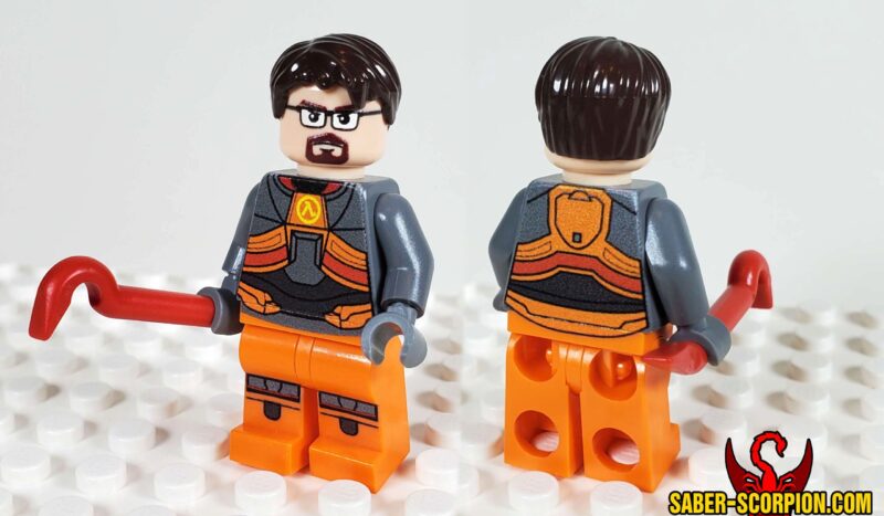 Custom Minifig: Hazmat Scientist