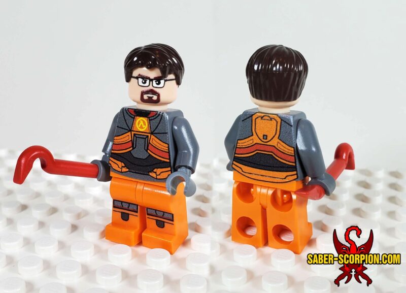 Custom Minifig: Hazmat Scientist