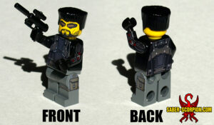 Custom LEGO Minifigure: Cyberpunk Agent
