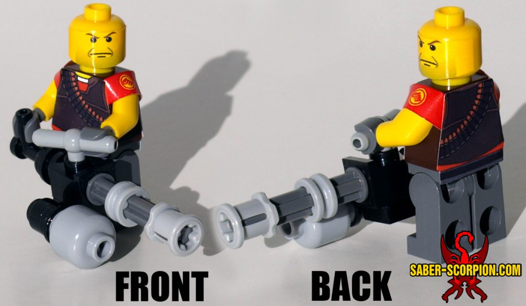 Custom LEGO Minifigure: Merc Big Guy