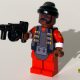 Custom LEGO Minifigure: Demolition Man