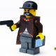 Custom LEGO Minifigure: Cyberpunk Hacker