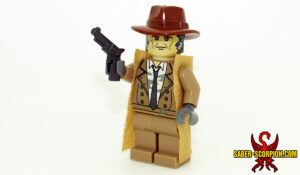 Custom LEGO Minifigure: Post-Nuclear Fallout Android Detective