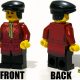 Custom LEGO Minifigure: Post-Nuclear Fallout Reporter