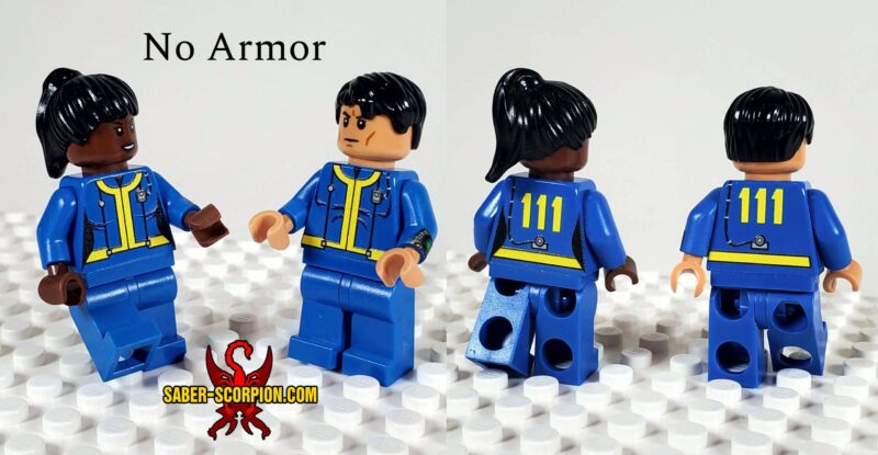 Custom Minifig: Unarmored Vault Dwellers