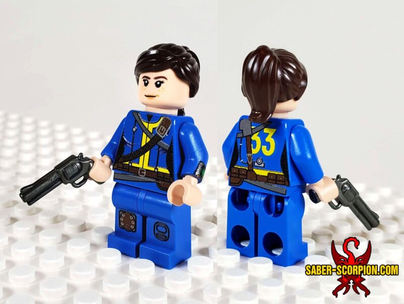 Custom Minifig: Armored Vault Dweller