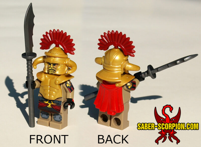 Custom LEGO Minifigure: Post-Nuclear Fallout Legate