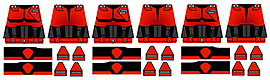 Space Wars Custom LEGO Minifigure Decals: Star Troopers