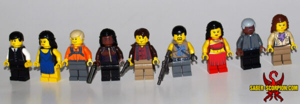 Custom LEGO Minifigures: Space Cowboys