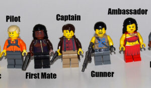 Custom LEGO Minifigures: Space Cowboys