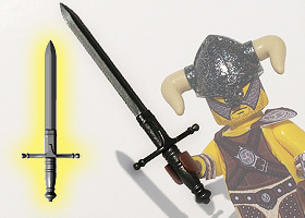 Dark Blade for LEGO Minifigures, BrickArms – B3 Customs