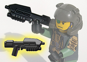 LEGO 6209 Star Wars IG-88 Bounty Minifigure BrickArms Space Assault Rifle NEW 