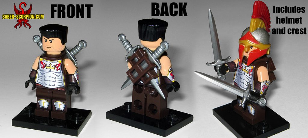 Custom LEGO Minifigure: Sir Tom Drake of Wulfgard
