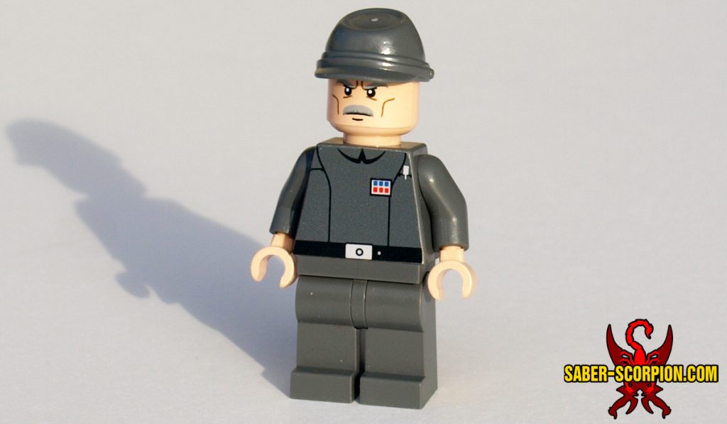 Space Wars Imperial Star Officer Custom LEGO Minifigure