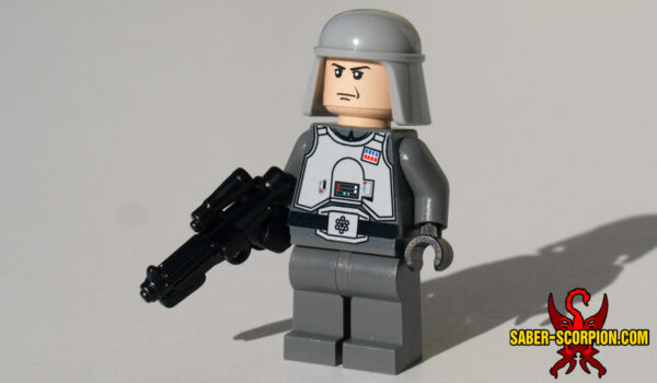 Space Wars Imperial Star Officer Custom LEGO Minifigure