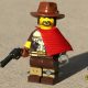 Custom LEGO Minifigure: Watcher Gunfighter