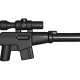 BrickWarriors Suppressed Sniper Rifle