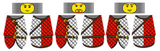 Medieval Padded Gambeson Minifigure Decals