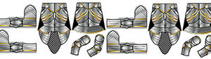 Gothic Plate Armor Minifigure Decals