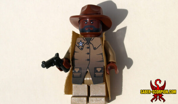 Post-Apocalyptic Western Sheriff Minifigure