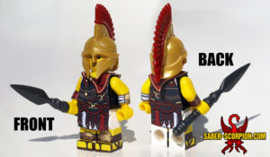 Custom LEGO Minifigure: Historic Spartan Assassin