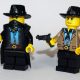 Custom LEGO Minifigure: Wild West Outlaw Leader
