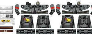 Custom LEGO Minifigure Decals: New Republic Power Armor